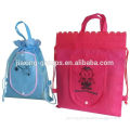 Hot sale fabric drawstring gift bag with custom logo with print,custom design and logo color,OEM orders are welcome